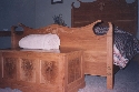 Oak Bed and Chest